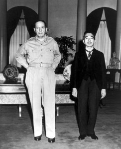 MacArthur and Hirohito